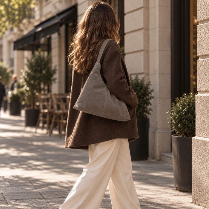 Preview: CLARA SUEDE GREY